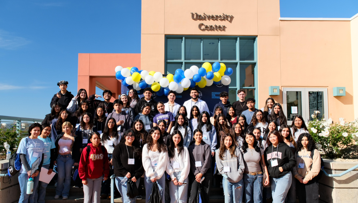 2025 ECC group of students with Keynote speakers.